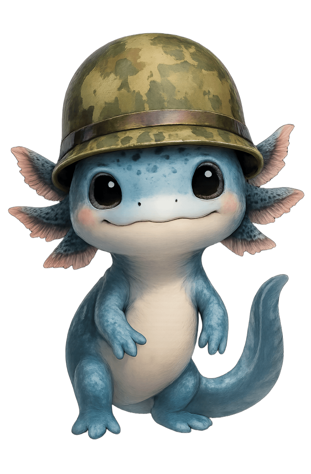 AXY — the Axolotl Army's main character